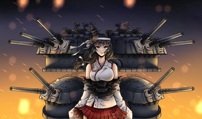 yamashiro and yamashiro kai ni (kantai collection) drawn by kazaharu_matsuhata