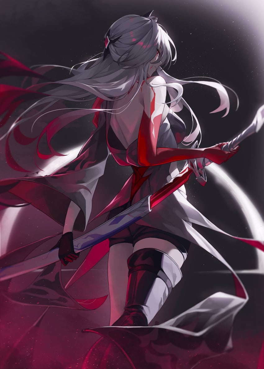 acheron (honkai and 1 more) drawn by jw_(wrdawrda)