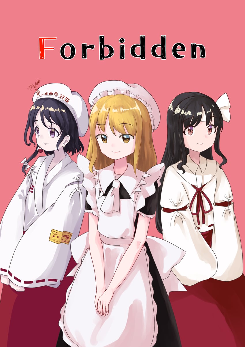 girl who trained on mt. haku, moonlight's anti-soul, and cleaning maid (touhou and 1 more) drawn by nostalgiclock