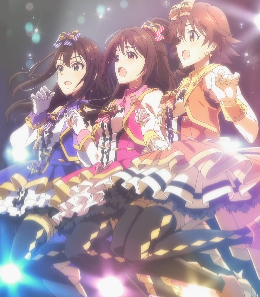 shibuya rin, shimamura uzuki, and honda mio (idolmaster and 2 more)
