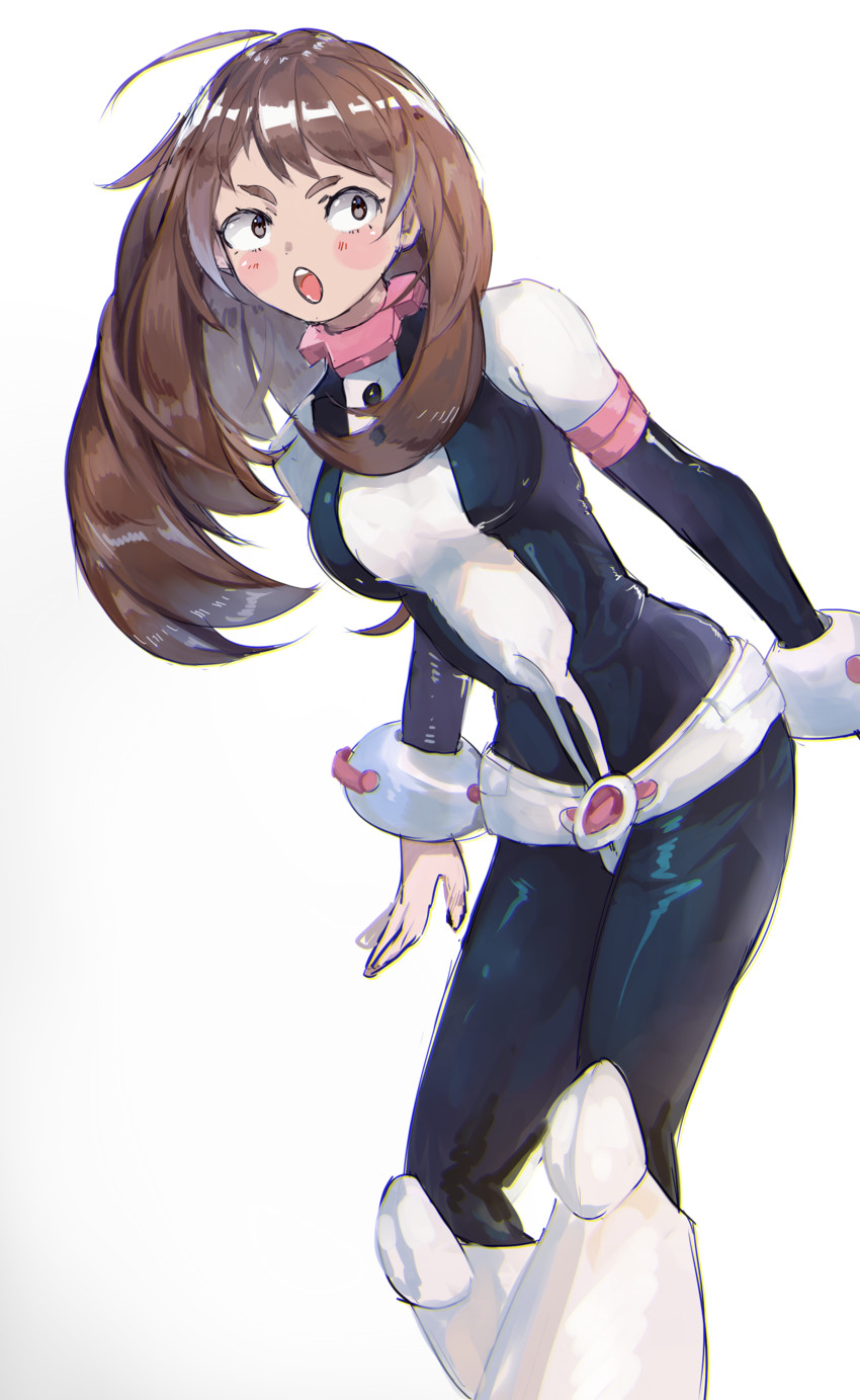 uraraka ochaco (boku no hero academia) drawn by chloe_(desuzee)