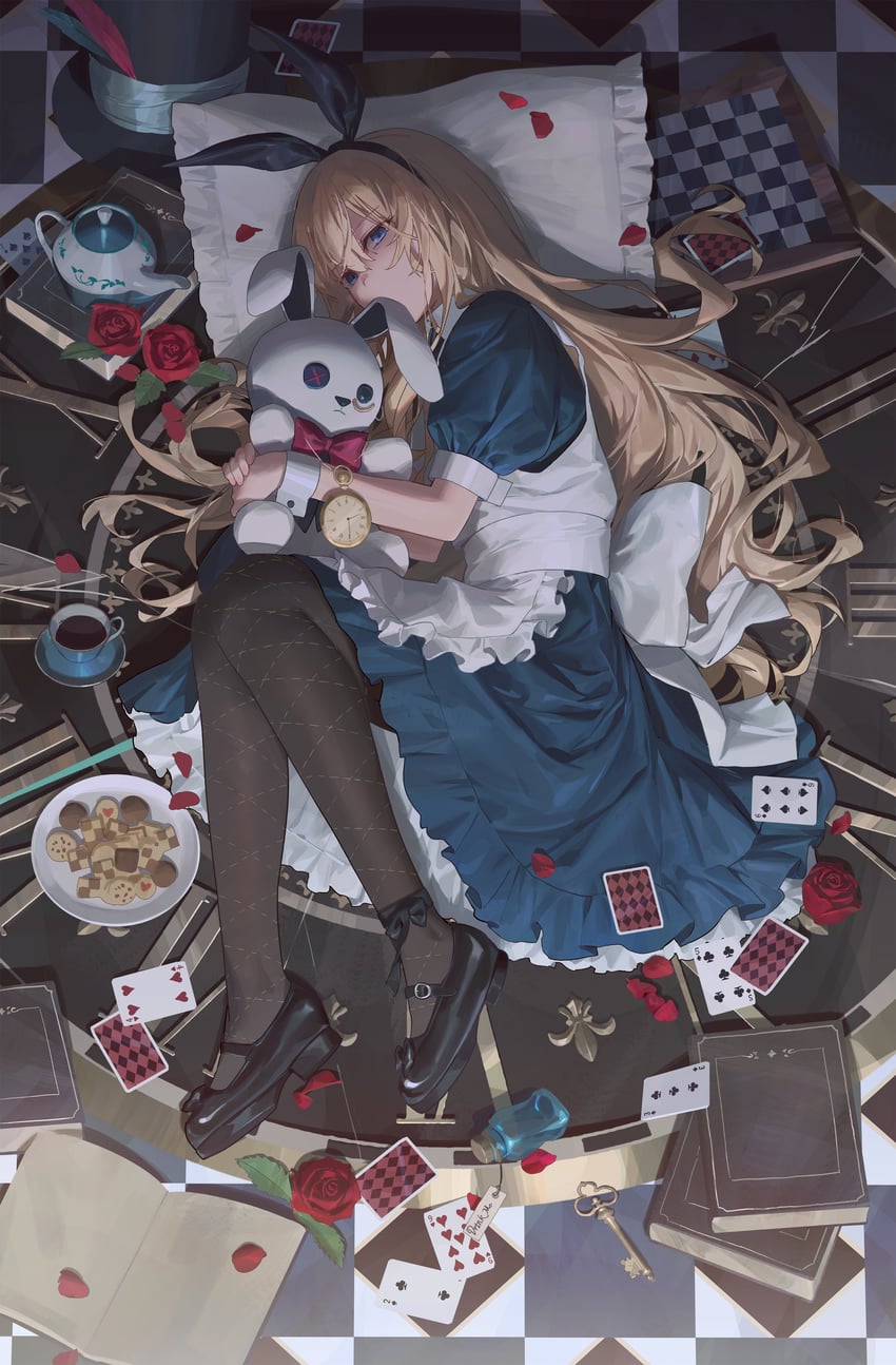 alice (alice's adventures in wonderland) drawn by free_style_(yohan1754)