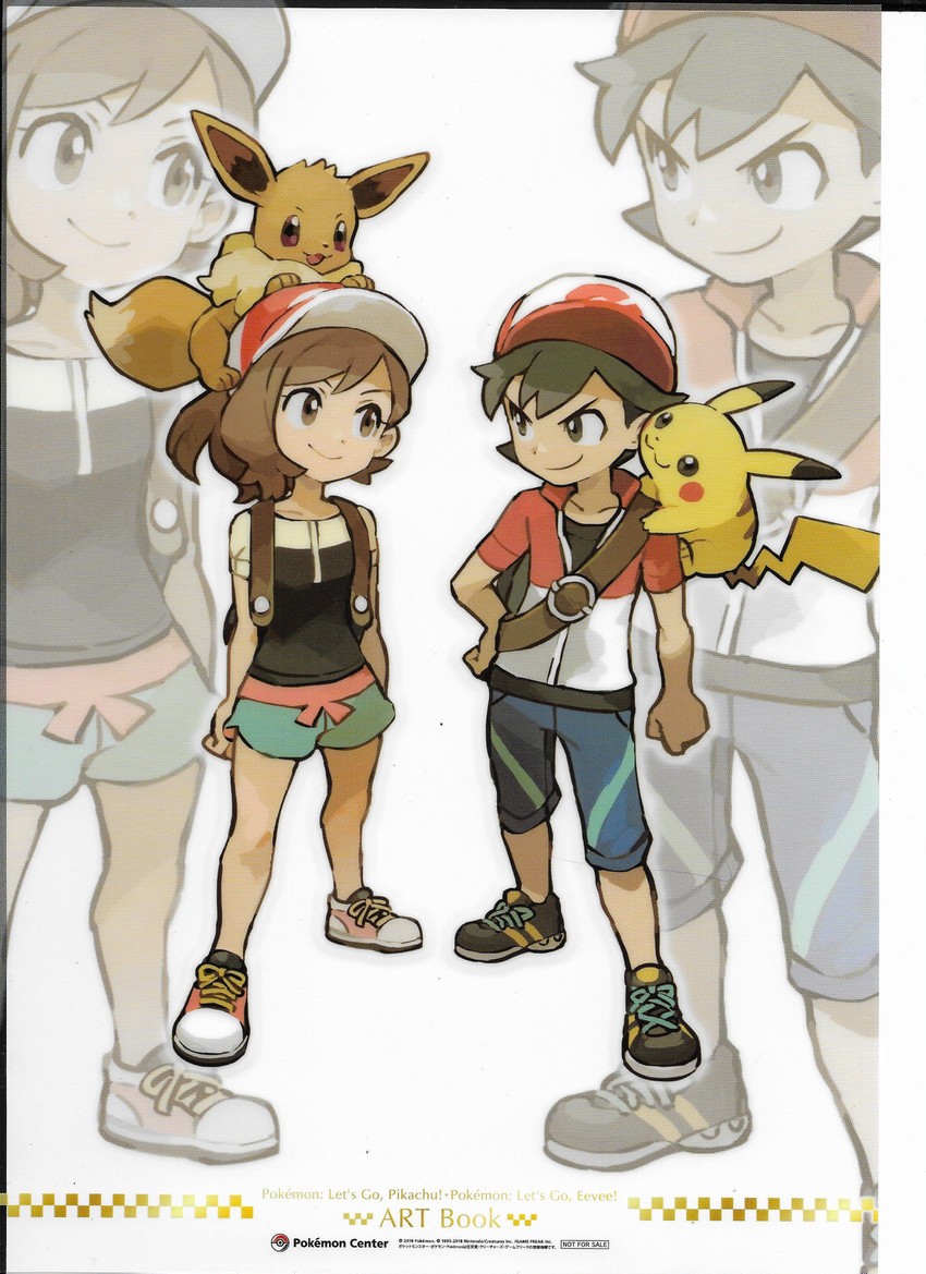pikachu, eevee, elaine, and chase (pokemon and 1 more)