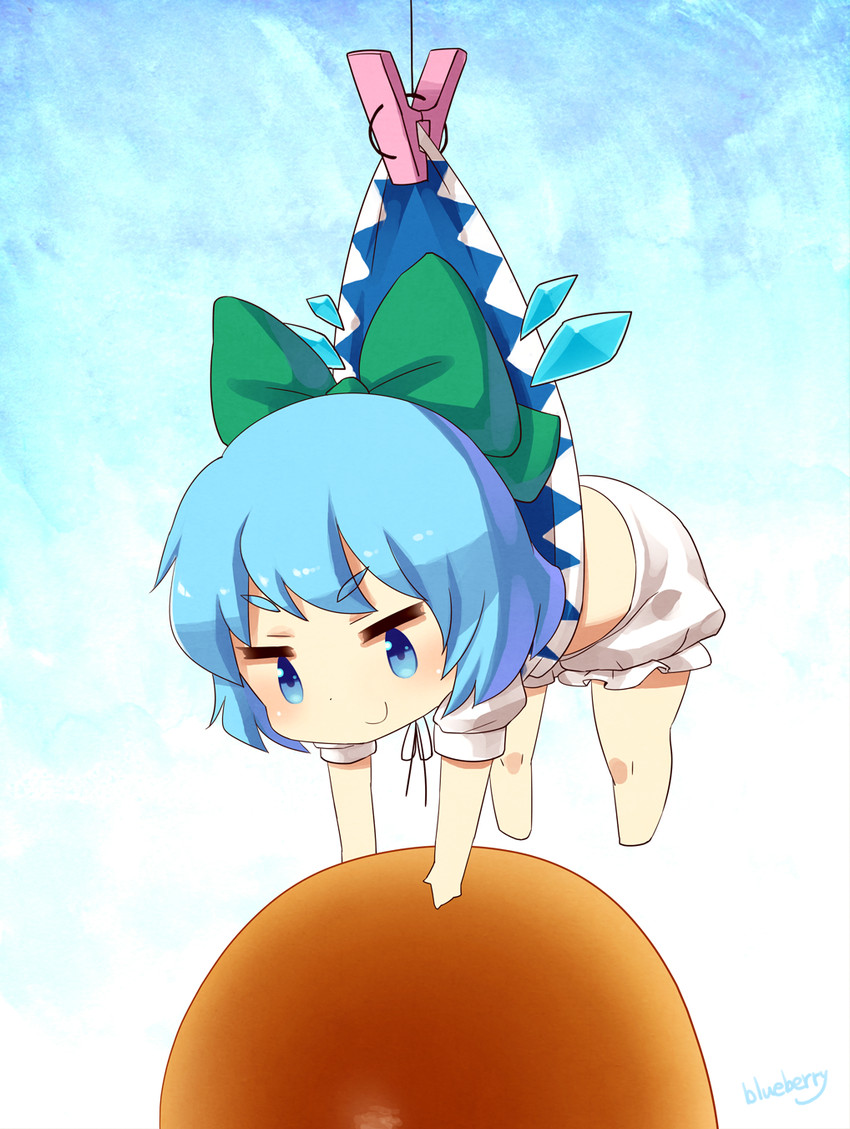 cirno (touhou) drawn by blueberry_(5959)