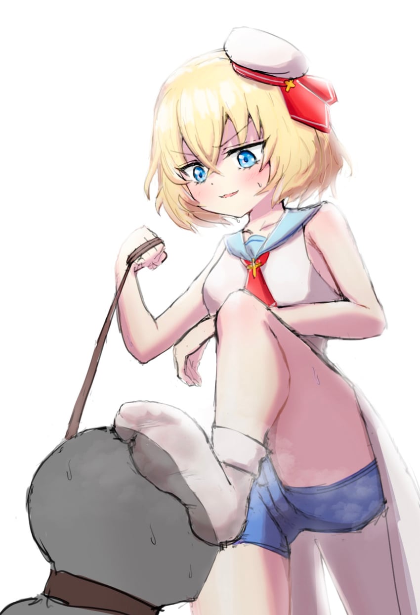 lierre (jashin-chan dropkick) drawn by shino_(yaruki_nai_yatsu)