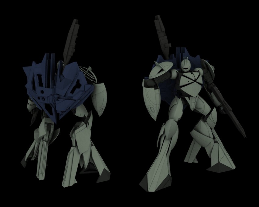 turn x (gundam and 1 more) drawn by konton_tsukue