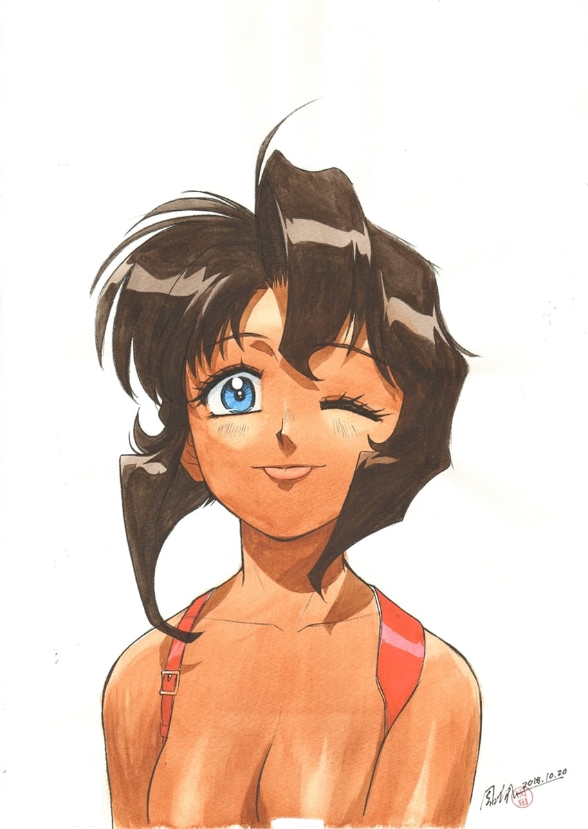 rally vincent (gunsmith cats) drawn by sonoda_ken'ichi