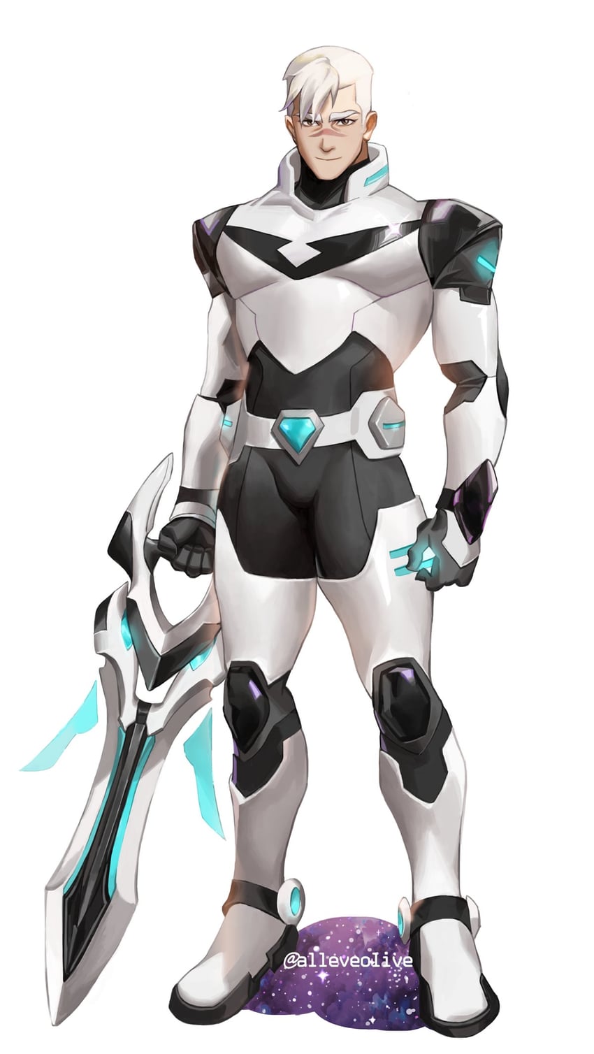 takashi shirogane (voltron and 1 more) drawn by alleveolive