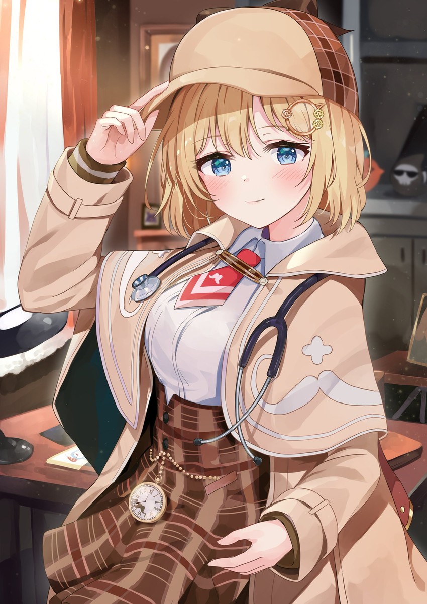 watson amelia, takodachi, bloop, bubba, death-sensei, and 1 more (hololive and 1 more) drawn by racchi.
