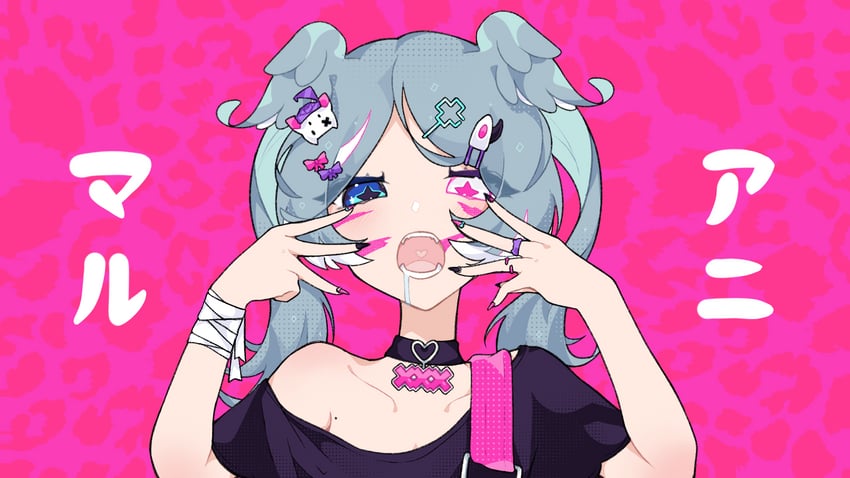 elira pendora and pikl (nijisanji and 2 more) drawn by hyuni_(hyunicat)