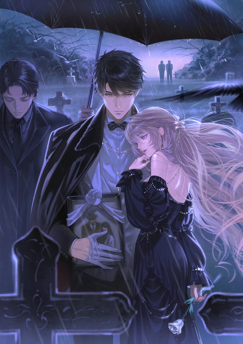 protagonist and li zeyan (love and producer) drawn by wengwengchim