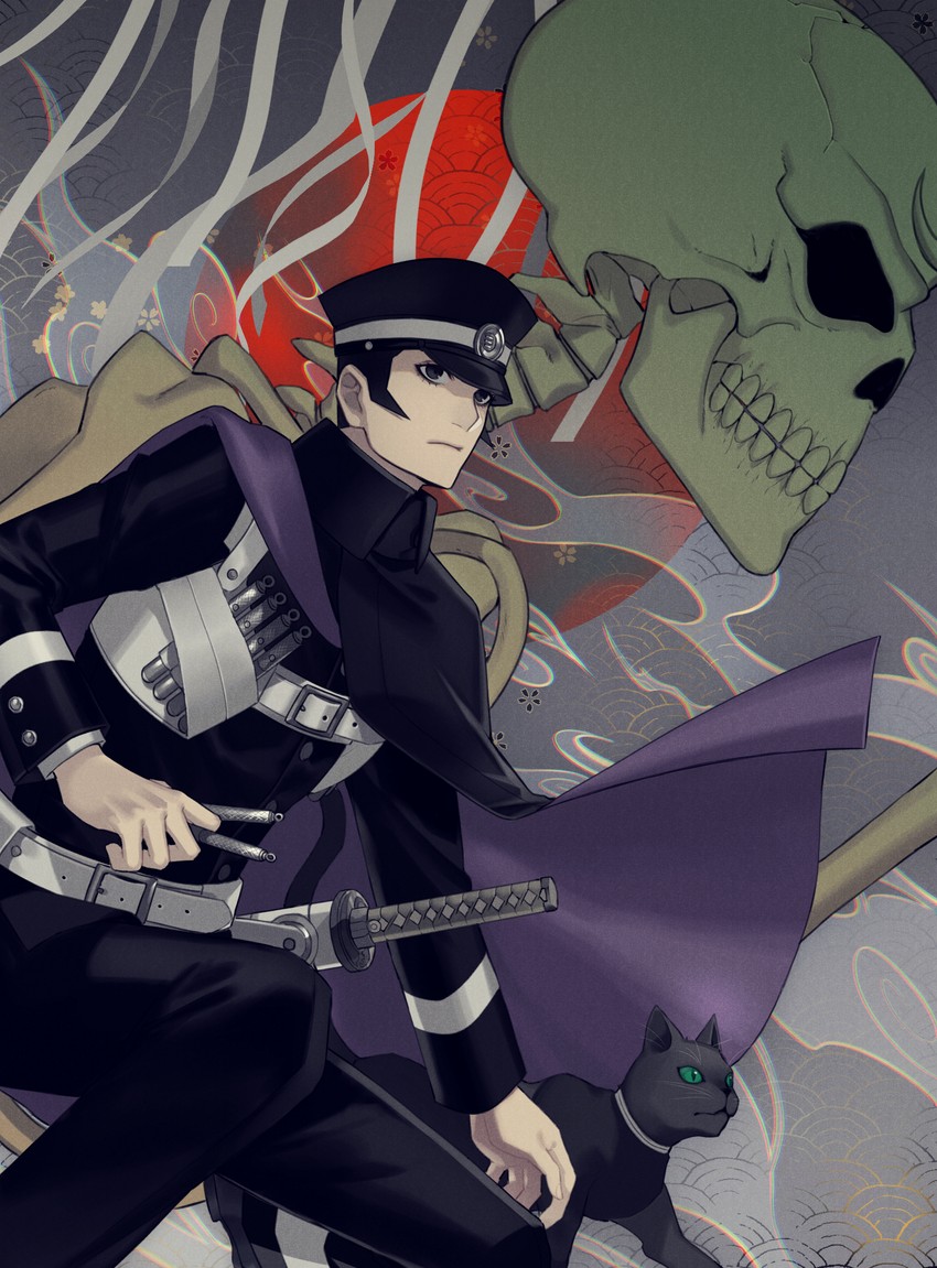 kuzunoha raidou and gouto (shin megami tensei and 2 more) drawn by morimiya_(kuroro)