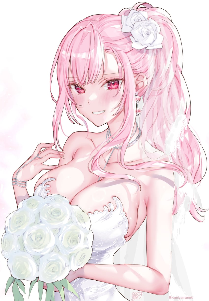 mori calliope (hololive and 1 more) drawn by kamiya_maneki
