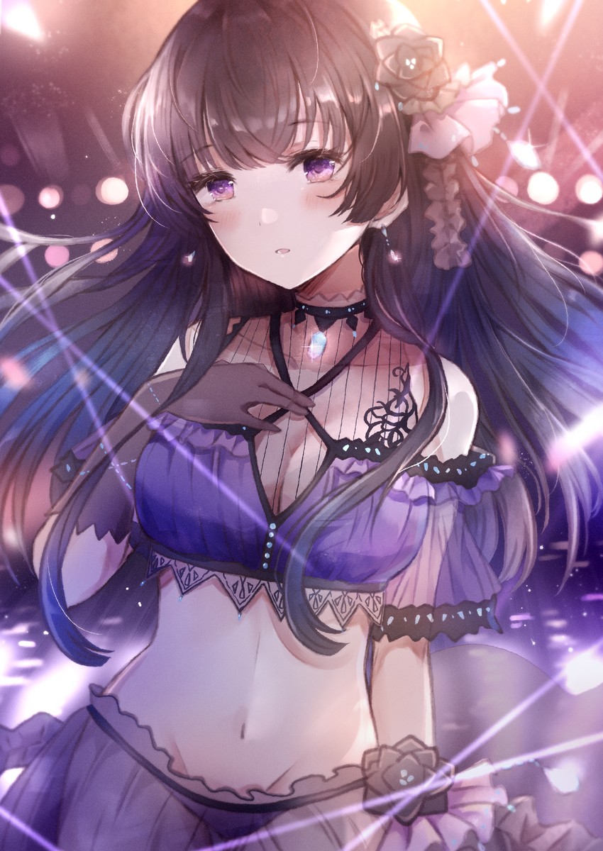 mayuzumi fuyuko (idolmaster and 1 more) drawn by namamake