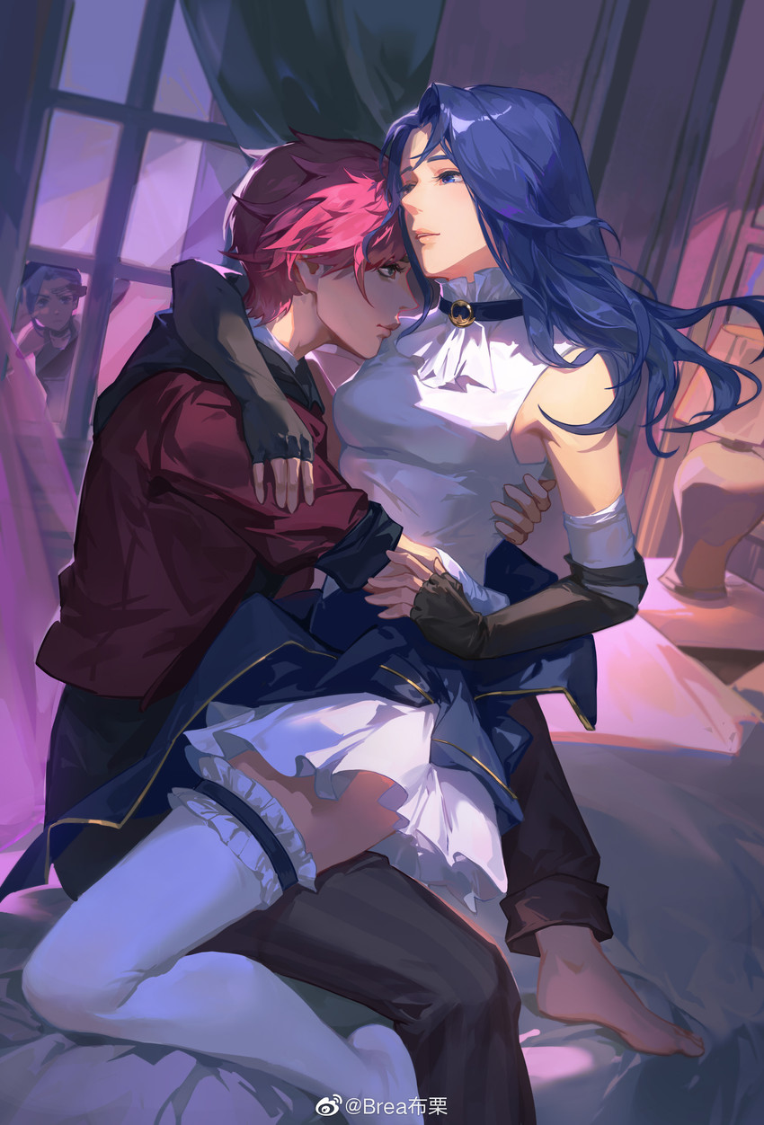 jinx, vi, caitlyn, arcane vi, and arcane caitlyn (league of legends and 1 more) drawn by brea0411