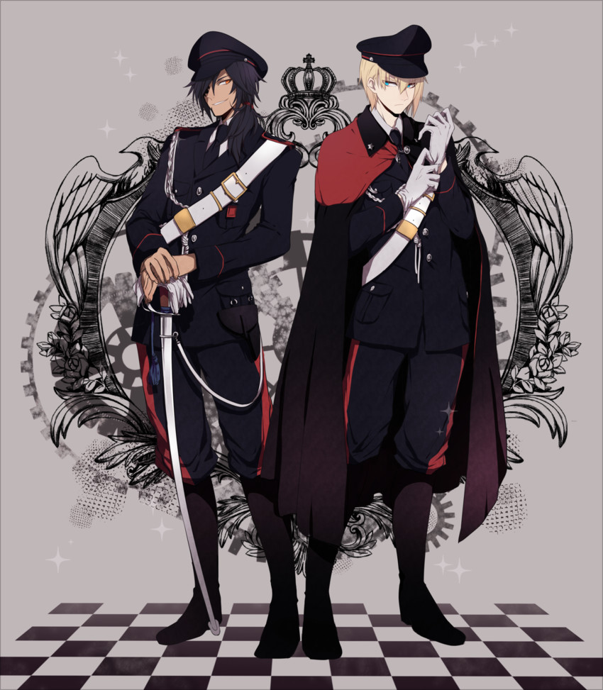 eizen and rokurou rangetsu (tales of and 1 more) drawn by shuwa