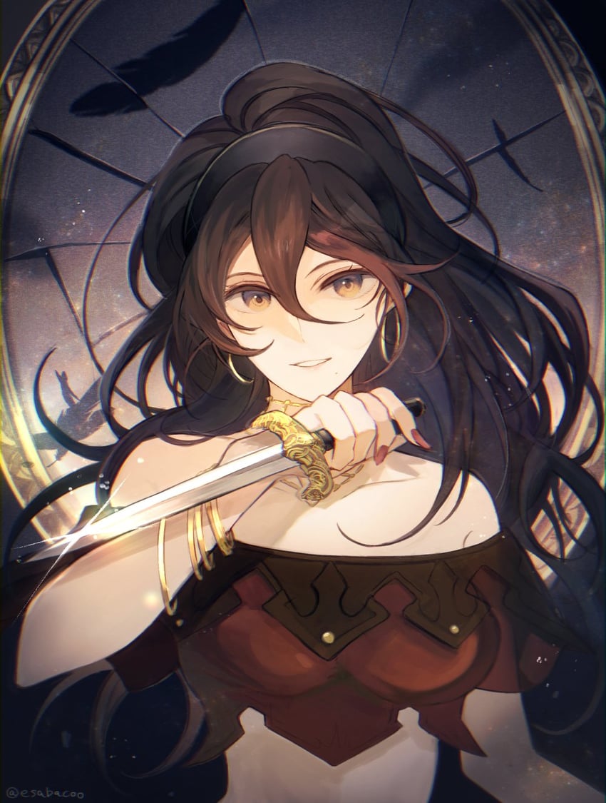 primrose azelhart (octopath traveler and 1 more) drawn by leaf_(esabacoo)
