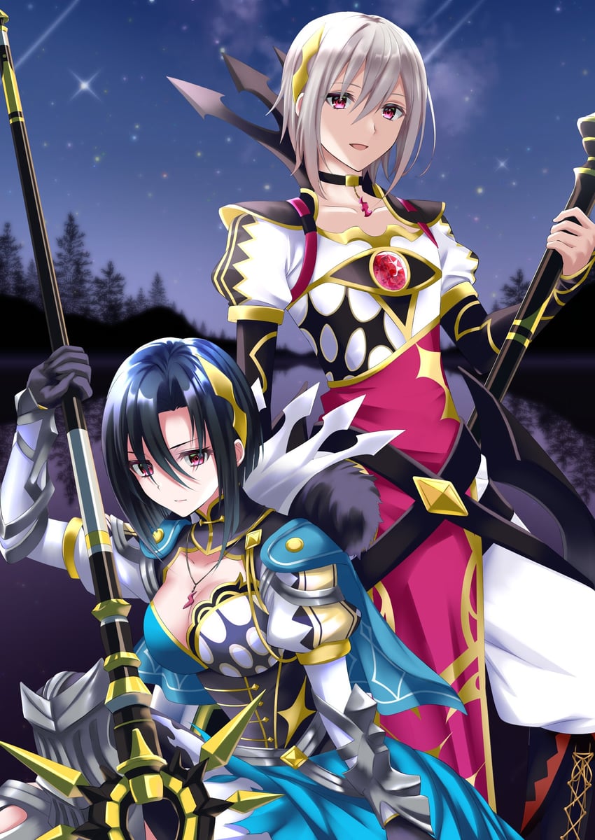 nel, rafal, and nil (fire emblem and 1 more) drawn by kakiko210