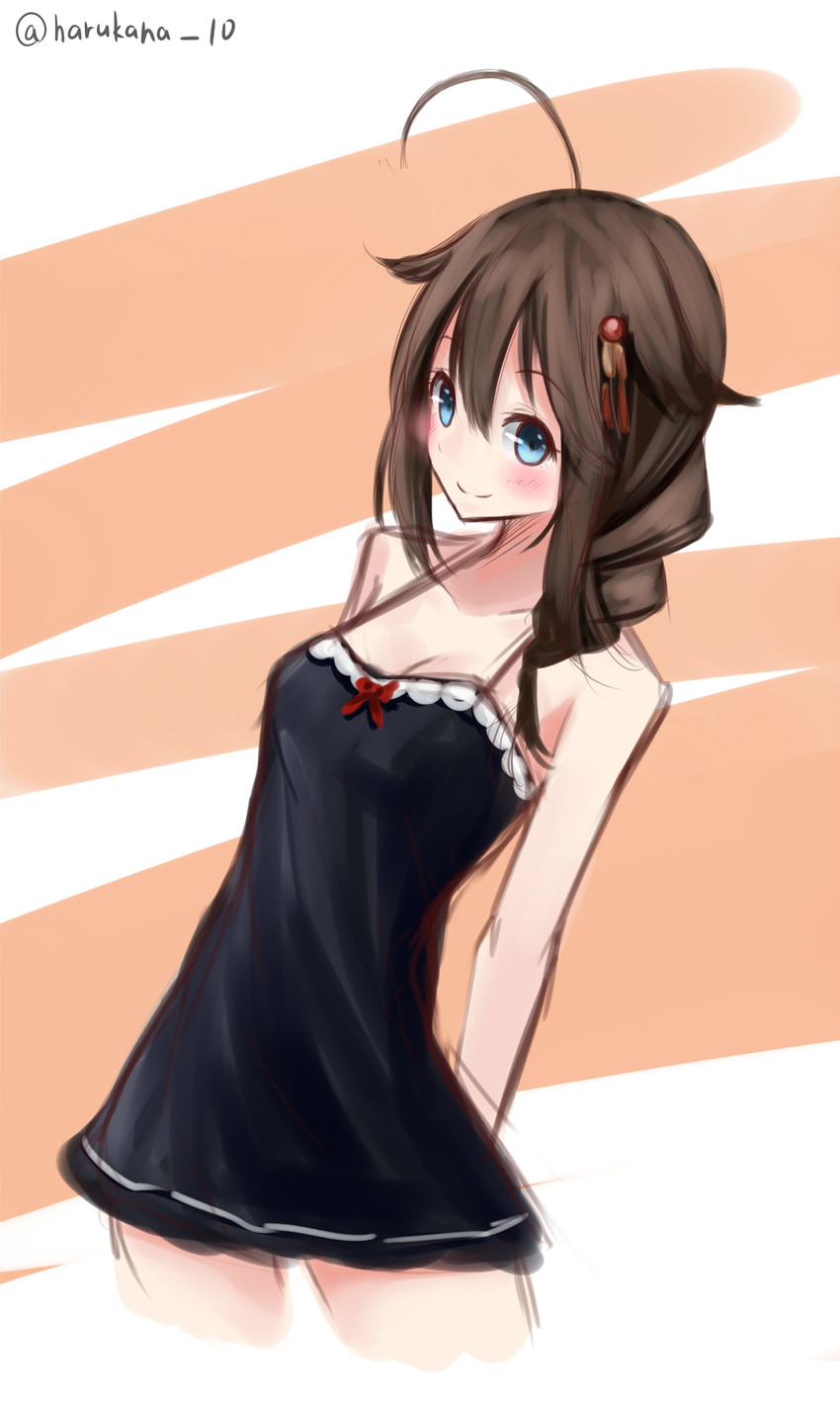 shigure and shigure kai ni (kantai collection) drawn by harukana_(harukana_10)
