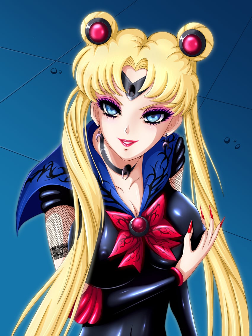 tsukino usagi and sailor moon (bishoujo senshi sailor moon and 1 more) drawn by kiryu_(pixiv1983506)