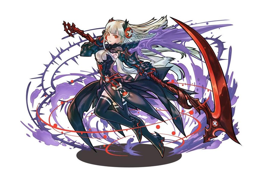 valkyrie and dark valkyrie (puzzle & dragons) drawn by hino_shinnosuke