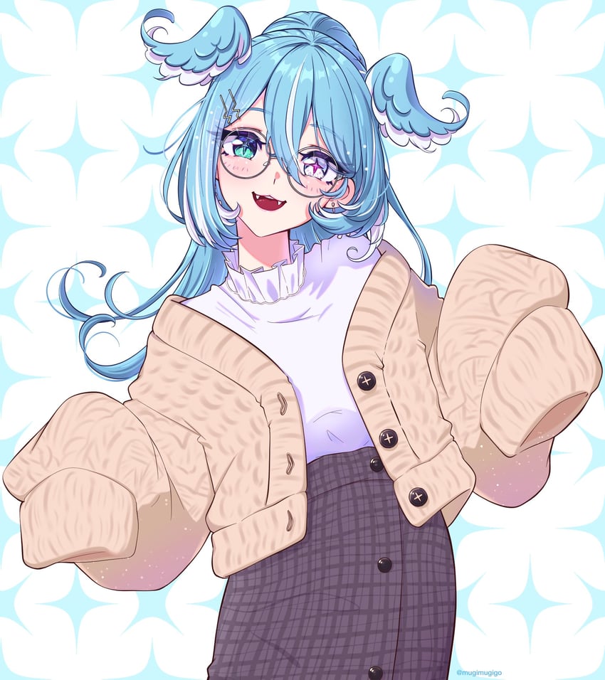 elira pendora (nijisanji and 1 more) drawn by mugimugigo