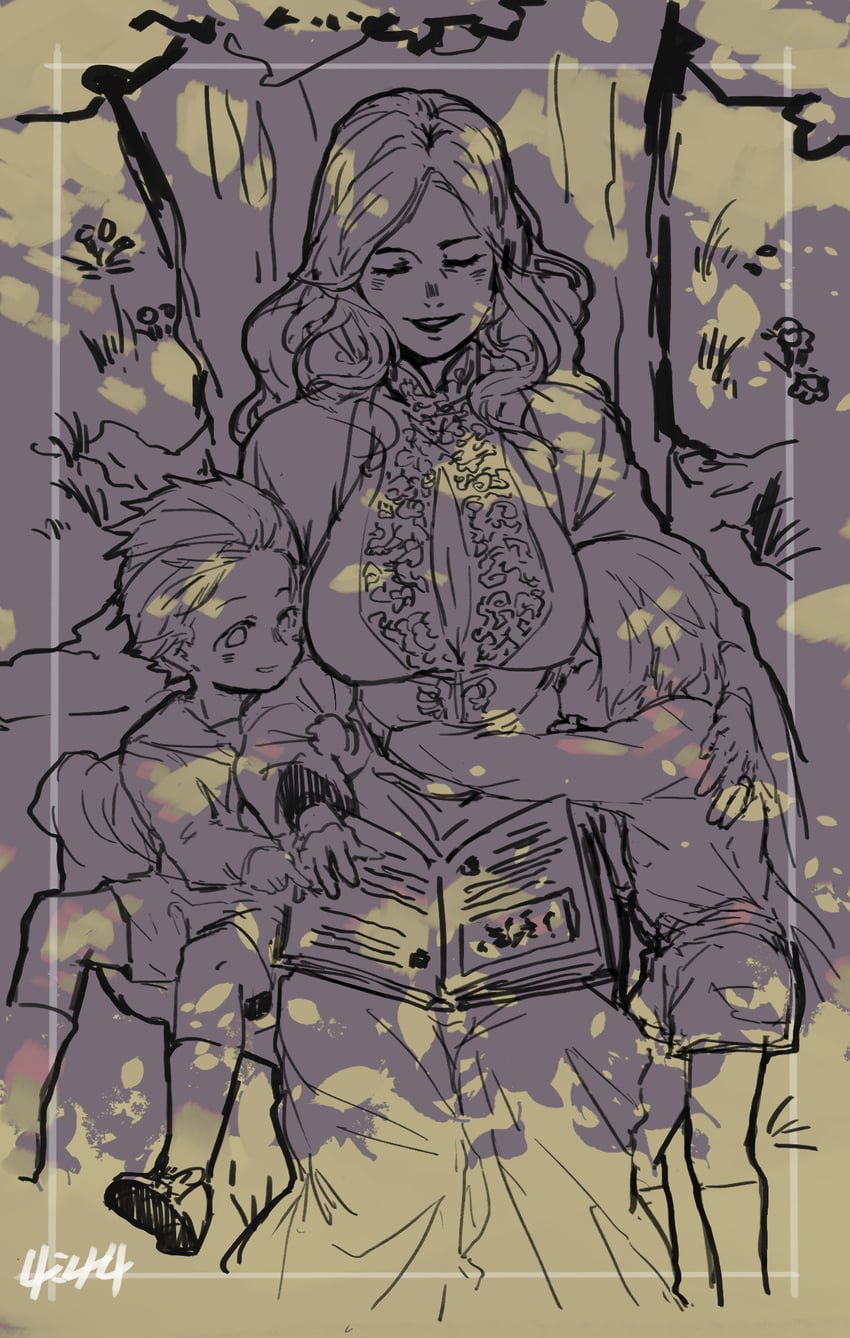 dante, vergil, and eva (devil may cry and 1 more) drawn by hclove37