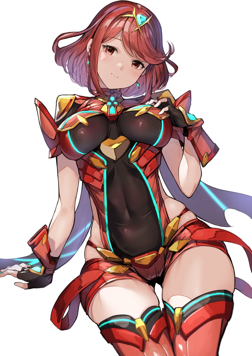pyra (xenoblade chronicles and 1 more) drawn by koruse
