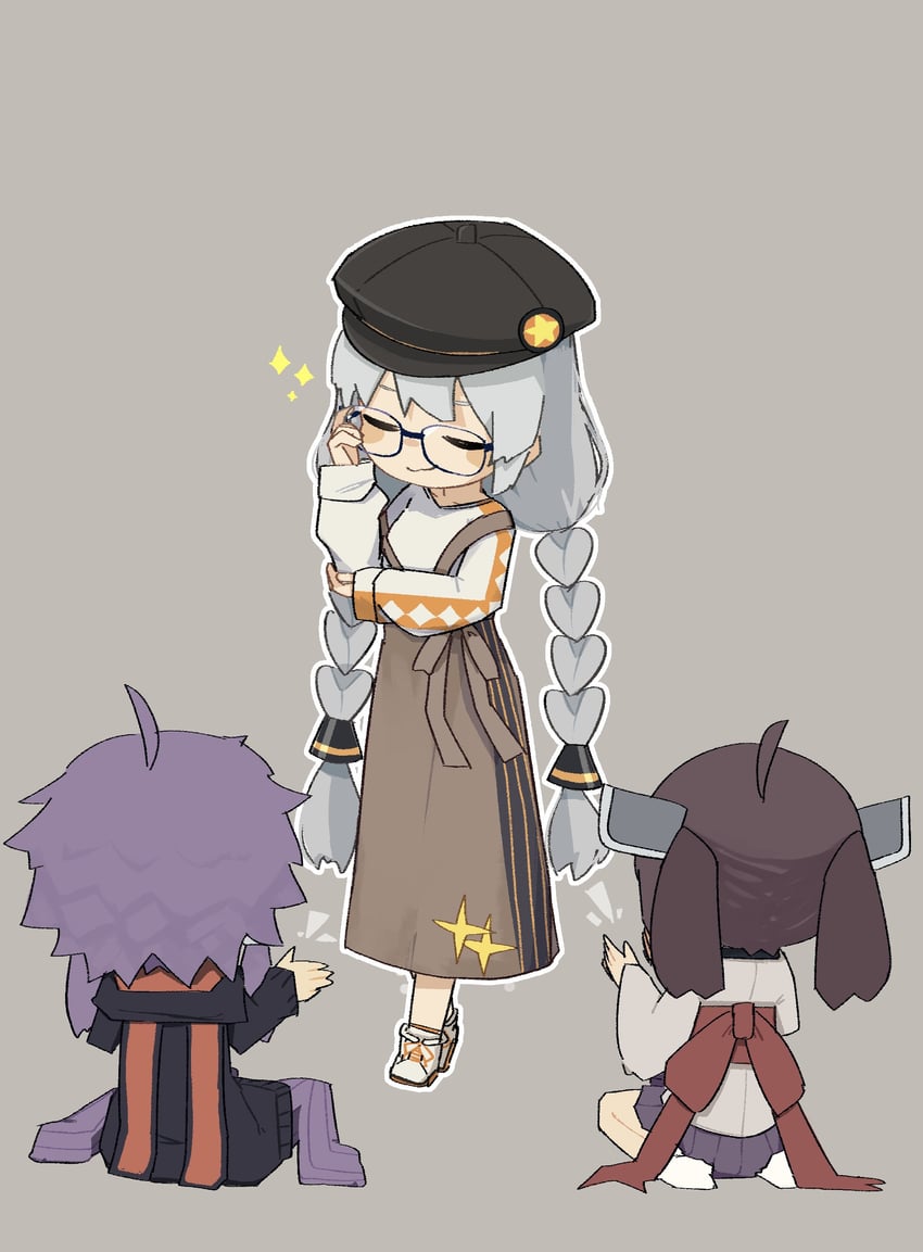 yuzuki yukari, kizuna akari, and touhoku kiritan (vocaloid and 2 more) drawn by konohoshi