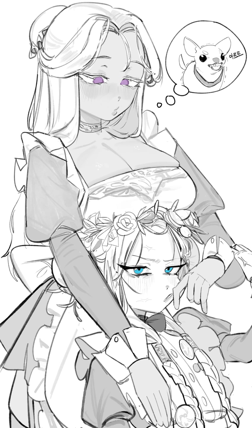 recluse and revenant (elden ring and 1 more) drawn by bbizim03