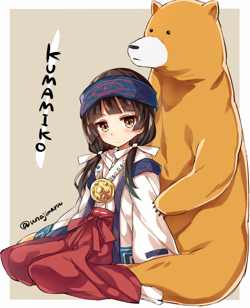 amayadori machi and kumai natsu (kumamiko) drawn by unacchi_(nyusankin)