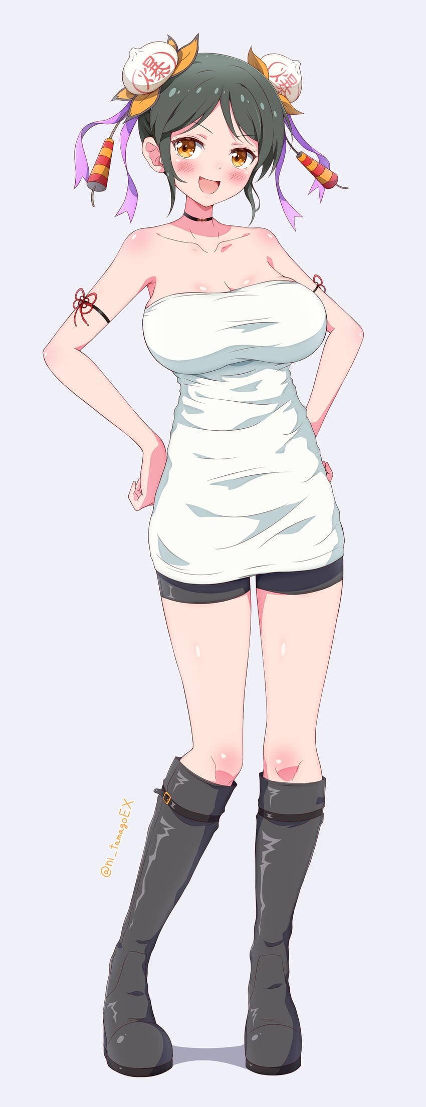 meimei (senran kagura and 1 more) drawn by eggman_(ni_tamagoex)