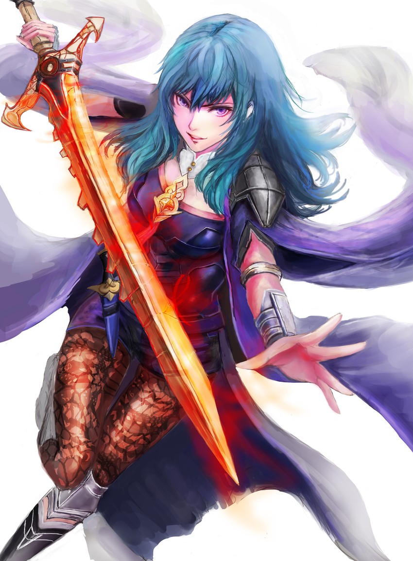 female byleth (fire emblem and 1 more) drawn by kyel_hyde