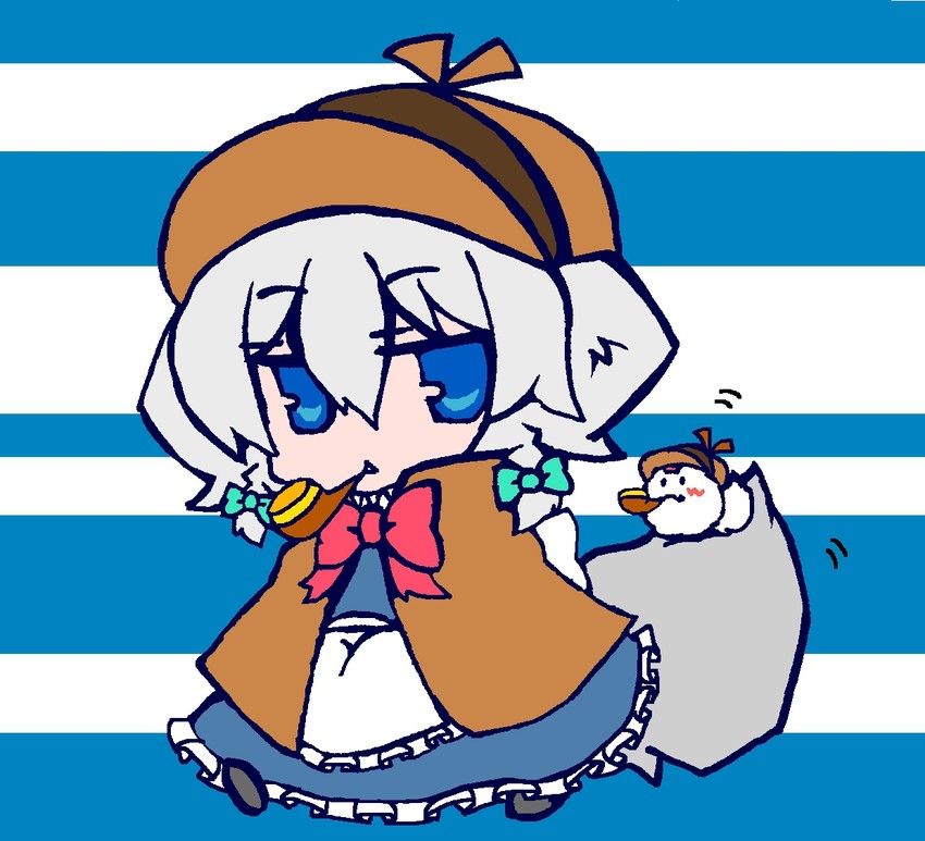 izayoi sakuya and inu sakuya (touhou) drawn by bonobono_(en-rai)