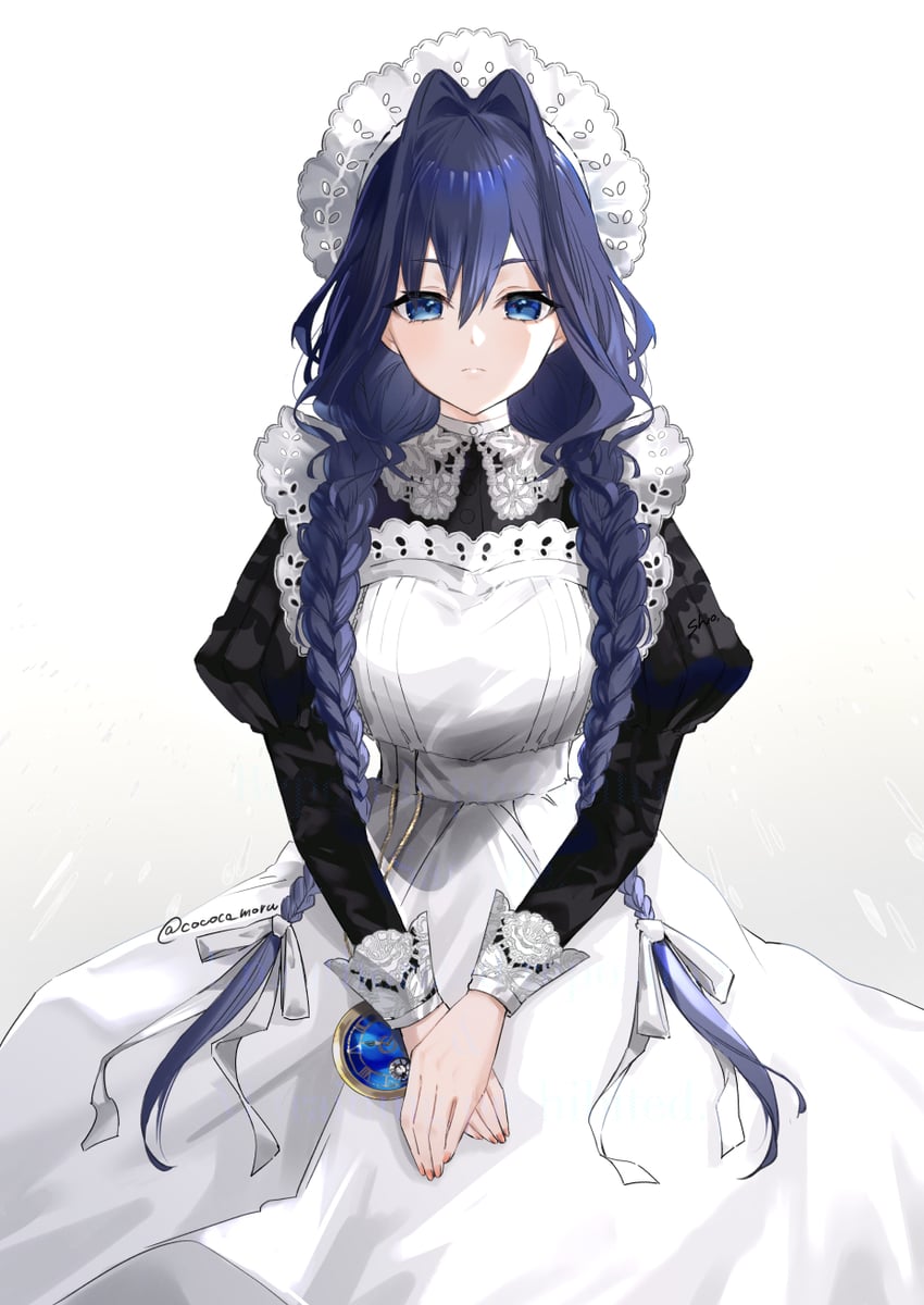 ouro kronii (hololive and 1 more) drawn by cococo_moru