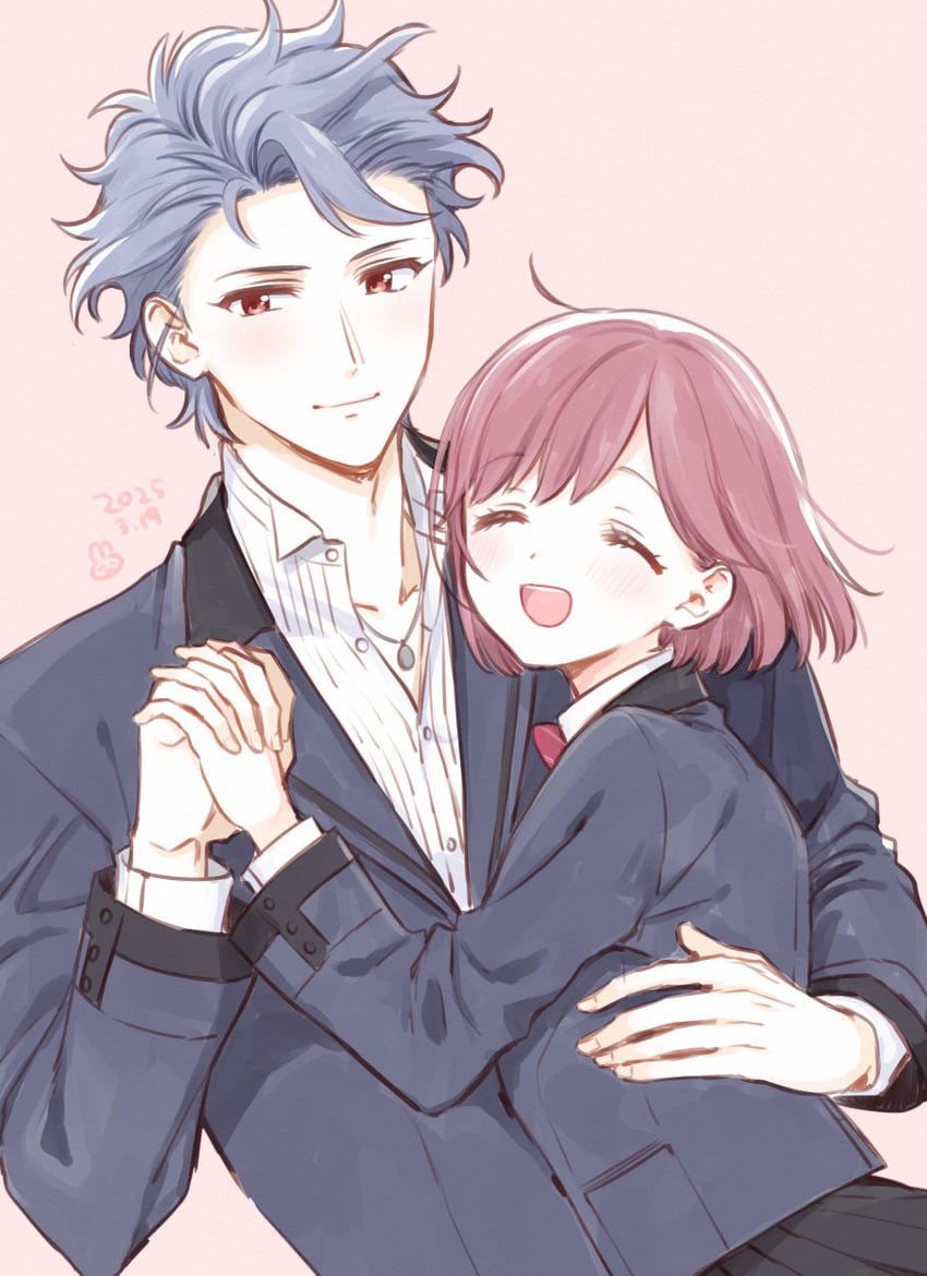 protagonist and shitara seiji (tokimeki memorial and 2 more) drawn by krudears