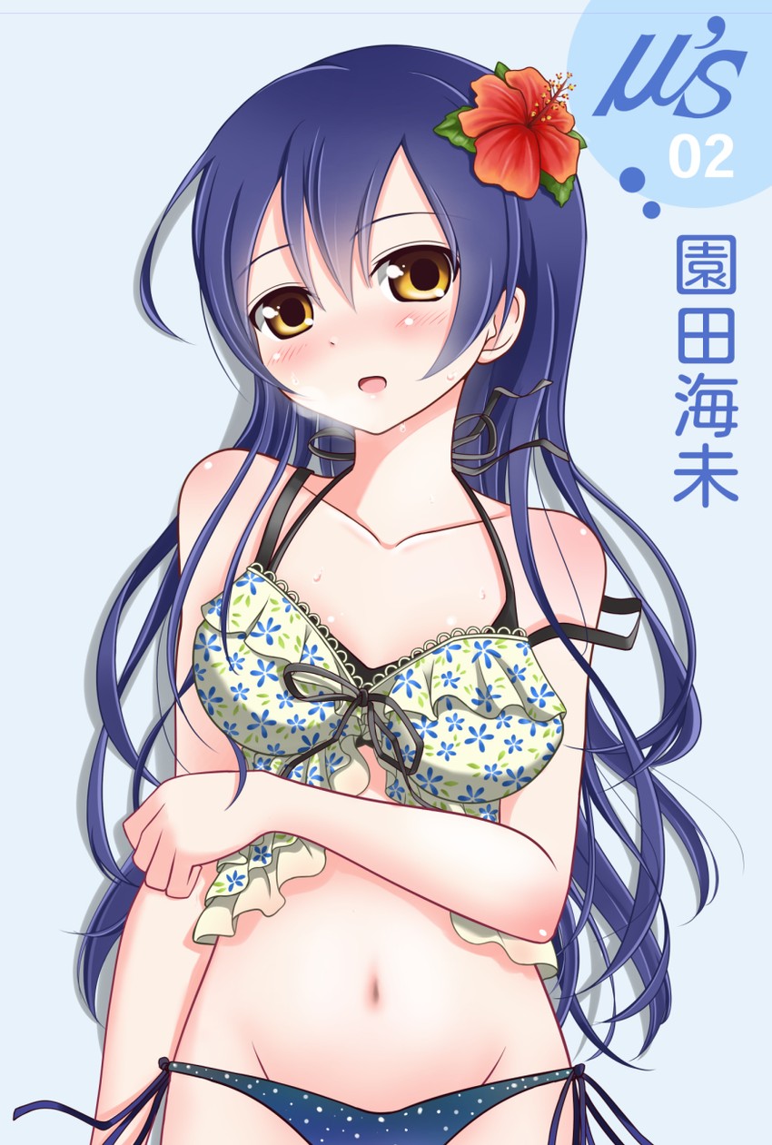 sonoda umi (love live! and 1 more) drawn by minamixdrops