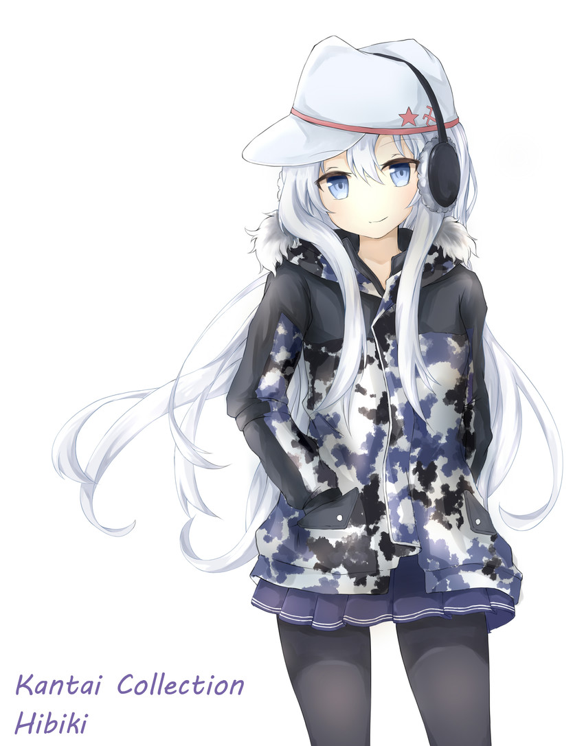 hibiki and verniy (kantai collection) drawn by omuretu_(butterroru)