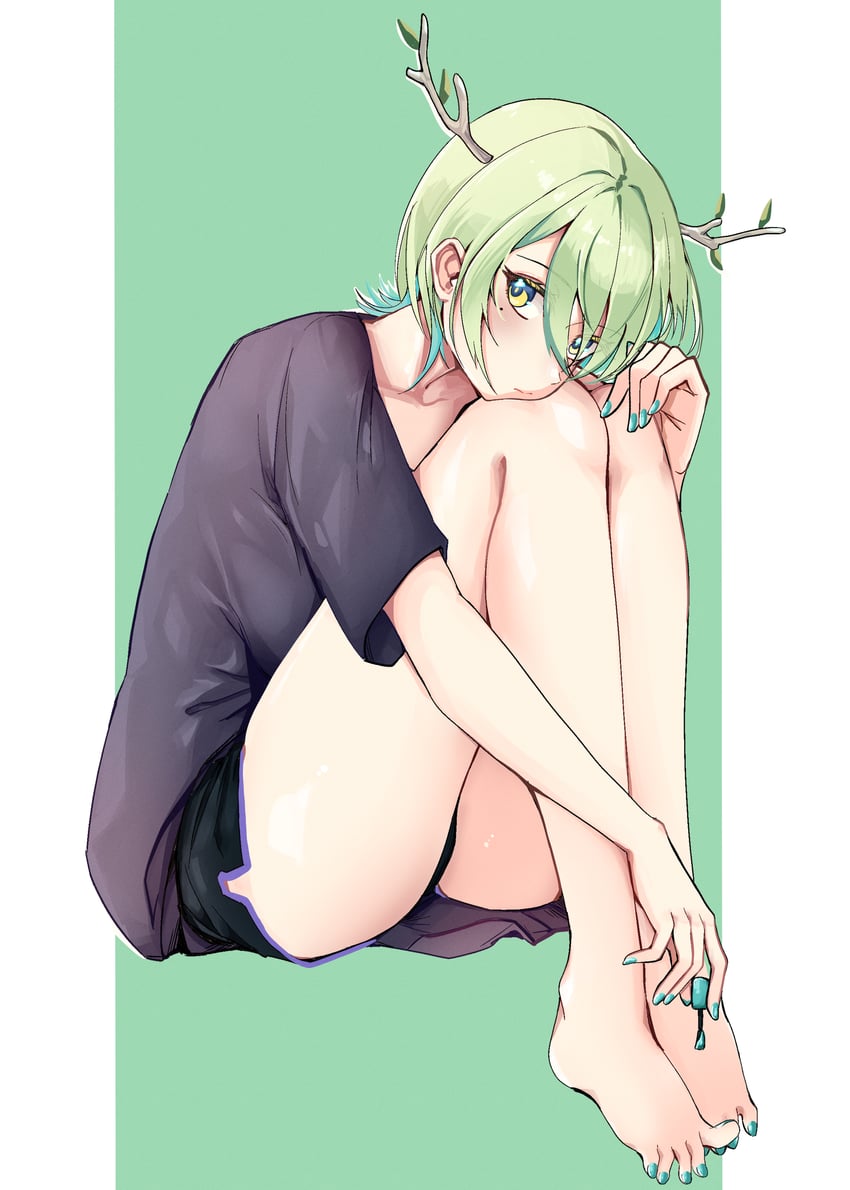 ceres fauna (hololive and 1 more) drawn by punpond