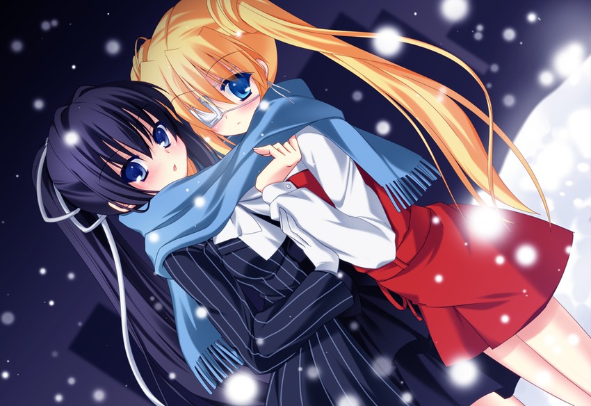 nakatsu shizuru and konohana lucia (rewrite and 1 more) drawn by nakada_rumi