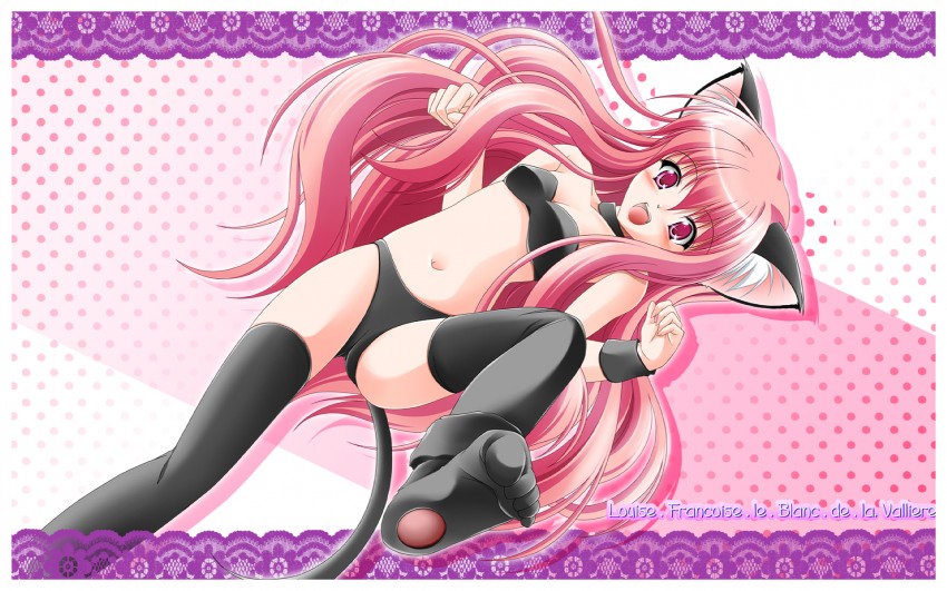 louise francoise le blanc de la valliere (zero no tsukaima) drawn by kamiya_tomoe