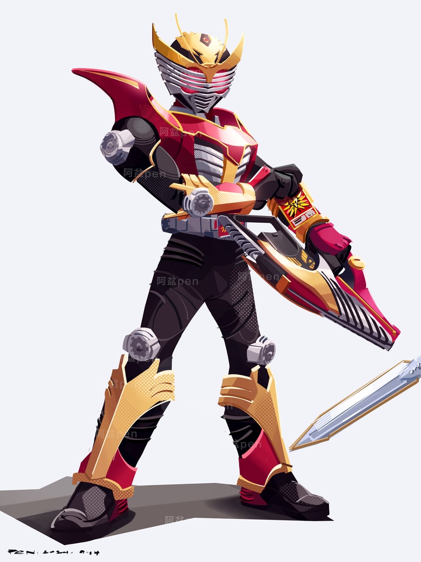 kamen rider ryuki and kamen rider ryuki survive (kamen rider and 1 more) drawn by penpenhuihui