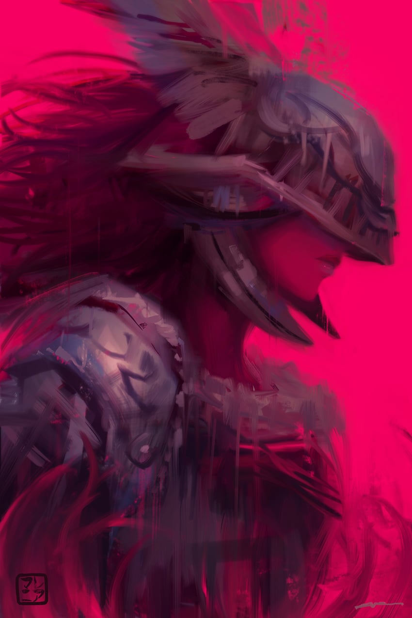 malenia blade of miquella (elden ring) drawn by alex_chow