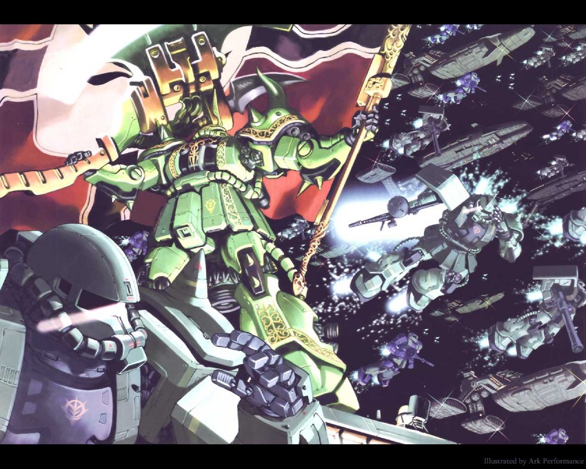 zaku ii, zaku ii f/j, zaku i, zaku ii s, musai, and 1 more (gundam and 2 more)