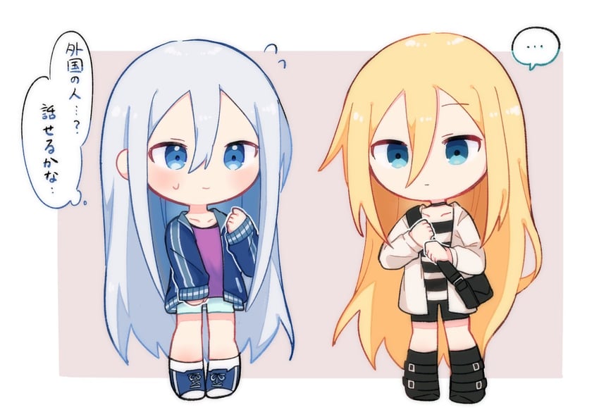 yoisaki kanade and rachel gardner (project sekai and 1 more) drawn by neko_oudon