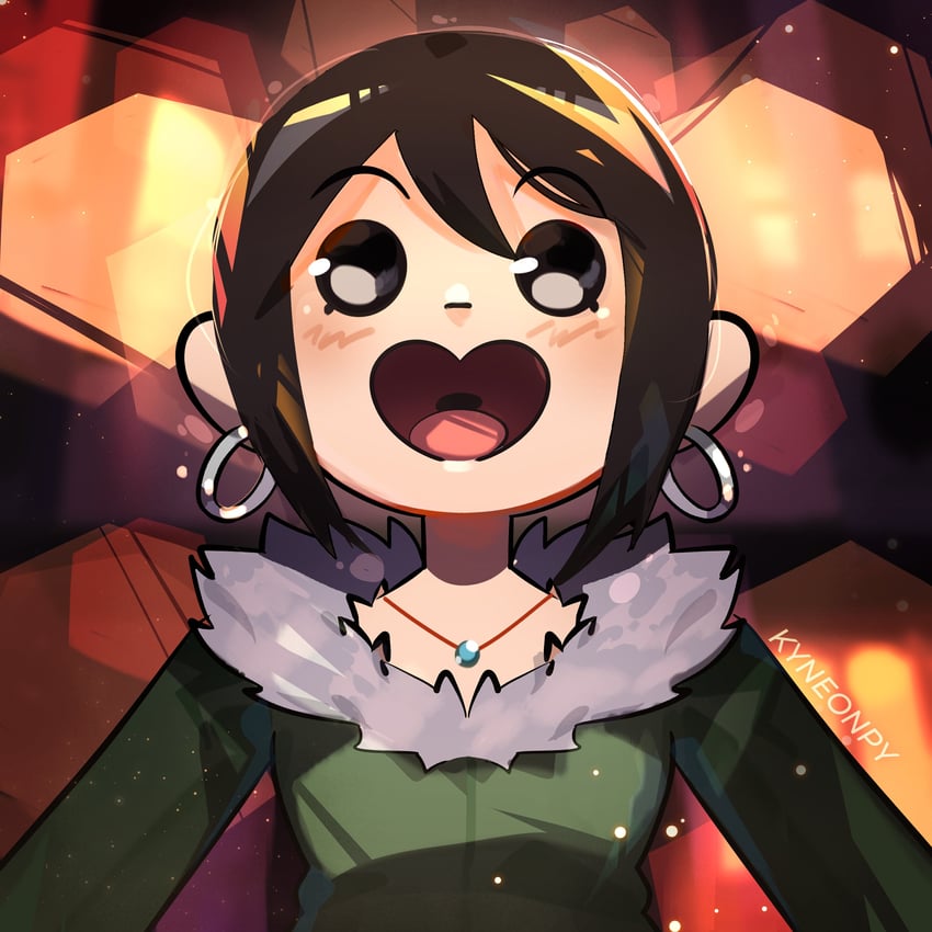 knives chau (scott pilgrim and 1 more) drawn by kyneonpy