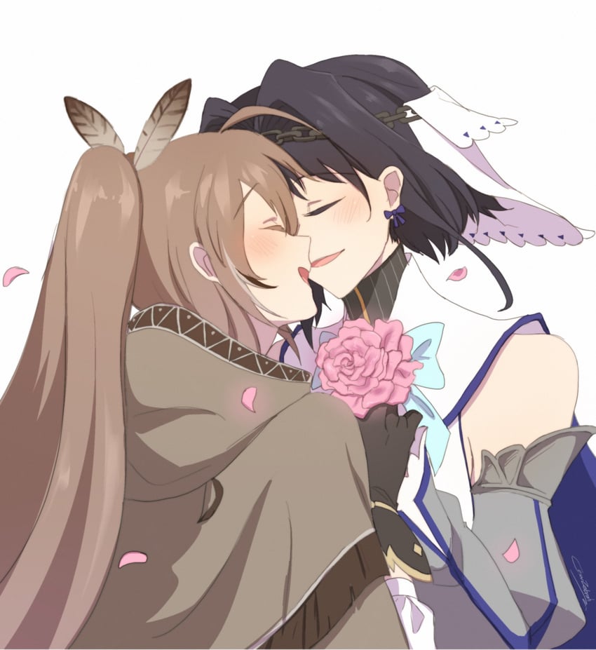 ouro kronii and nanashi mumei (hololive and 1 more) drawn by cesar_zebrah