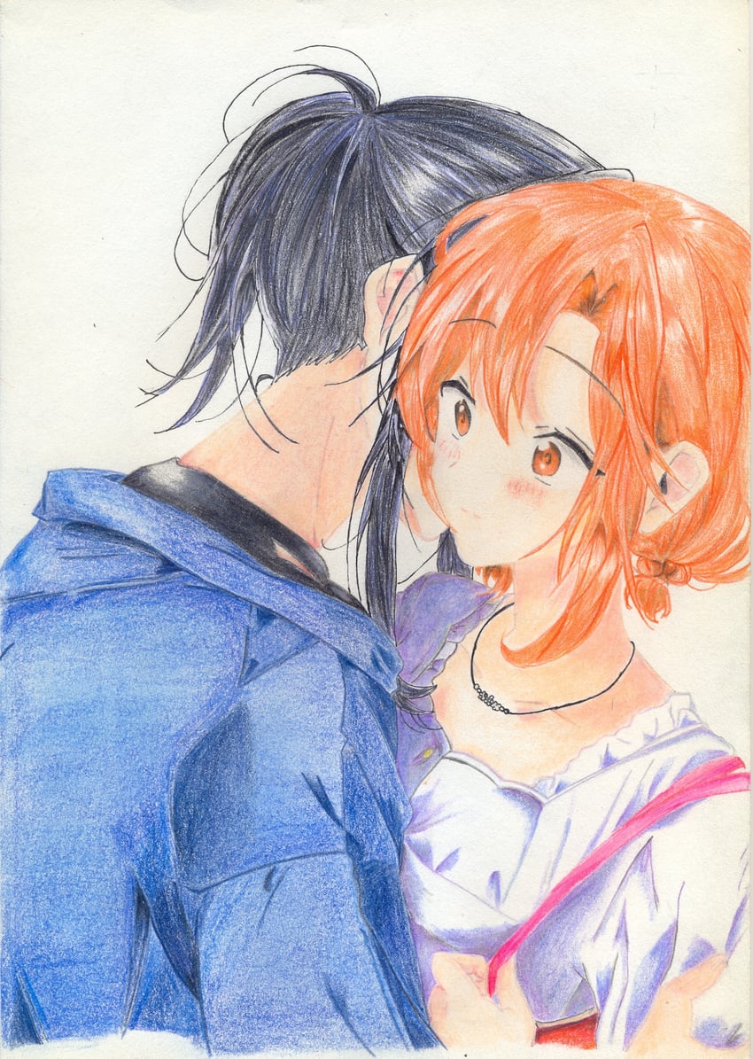 kino himari and asanagi yori (sasayaku you ni koi wo utau) drawn by ritsu_tainaka_(ricchan10)