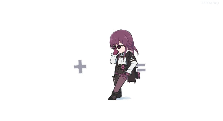 kafka (honkai and 1 more) drawn by xinzoruo