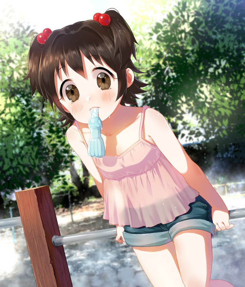 akagi miria (idolmaster and 1 more) drawn by furururu